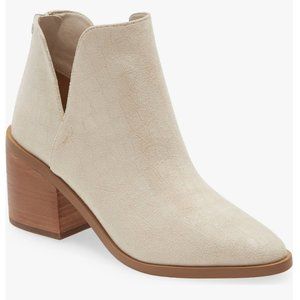 BP Brynne Bootie in Ivory Croco - Womens Size 5 - New in Box